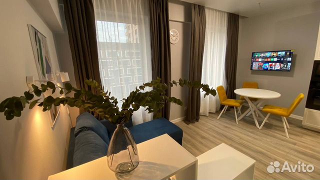 

Квартира-студия, 34 м², 2 кровати