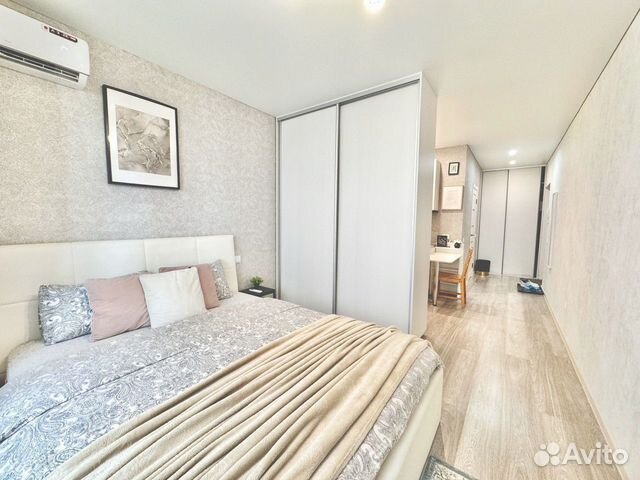 

Квартира-студия, 28 м², 1 кровать
