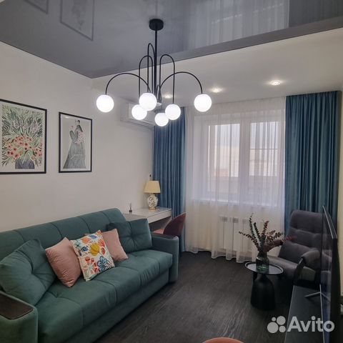 

1-к. квартира, 47 м², 2 кровати