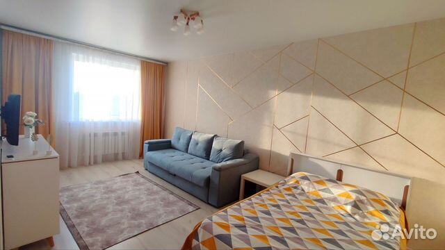 

1-к. квартира, 42 м², 2 кровати