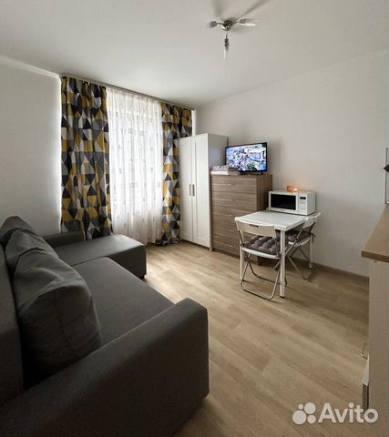 

Квартира-студия, 15 м², 1 кровать
