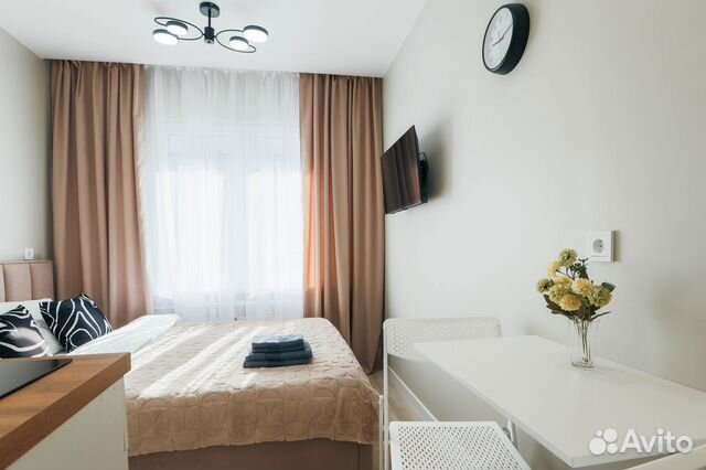 

Квартира-студия, 15 м², 1 кровать
