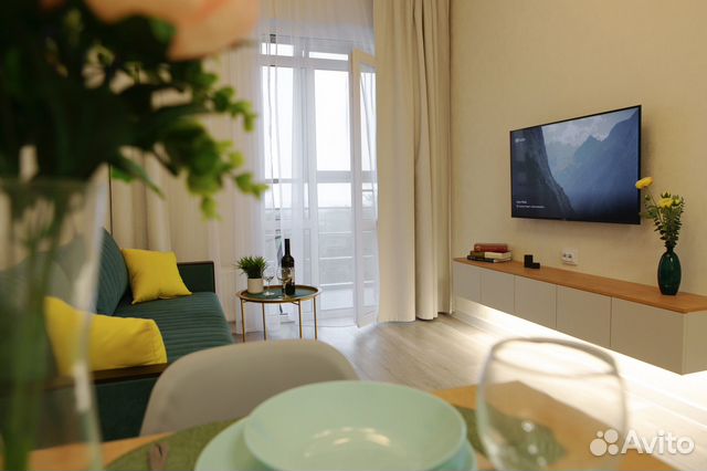 

2-к. квартира, 40 м², 2 кровати