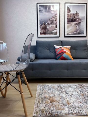 

1-к. квартира, 37 м², 2 кровати