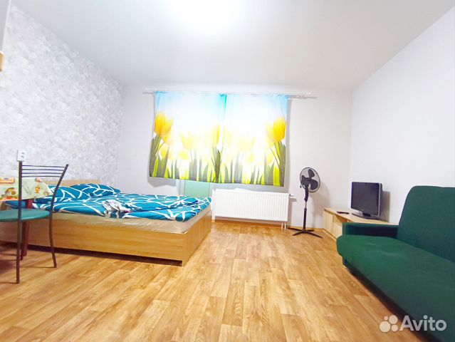 

Квартира-студия, 29,4 м², 4 кровати