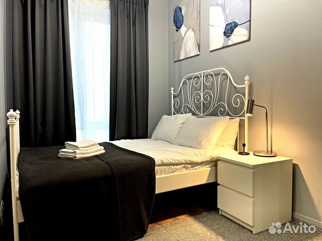 

1-к. квартира, 38 м², 2 кровати