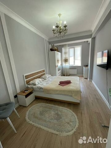

1-к. квартира, 68 м², 2 кровати
