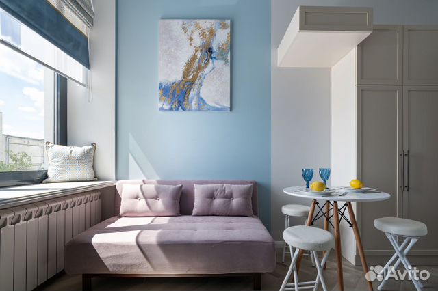 

1-к. квартира, 27 м², 2 кровати