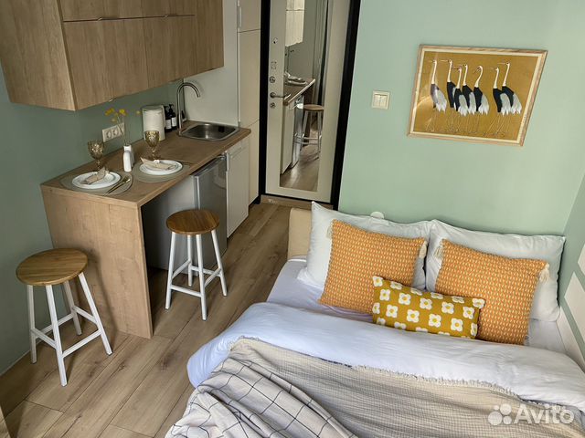 

Квартира-студия, 11 м², 1 кровать