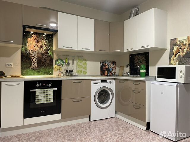 

1-к. квартира, 42 м², 2 кровати