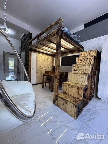 

Квартира-студия, 39 м², 2 кровати