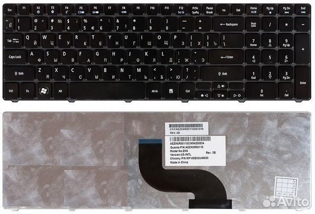Клавиатура ноутбука Acer Aspire (новая)