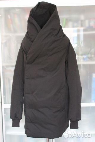 Пуховое пальто пуховик Rick Owens Пуховое пальто пуховик Rick Owens