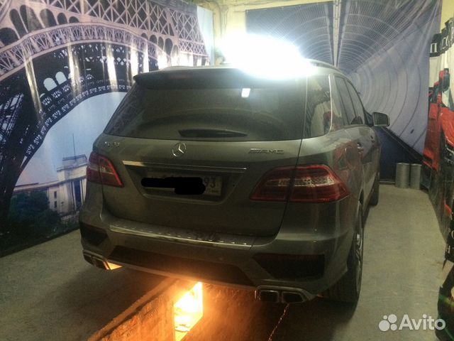 Mercedes ML спортивный выхлоп Derby AMG