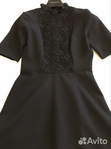 Изящное, вечерние, чёрное, платье