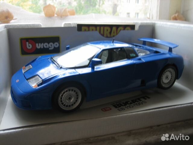 Модель Bugatti EB 110, 1 18, каталог Мега ра, 1996