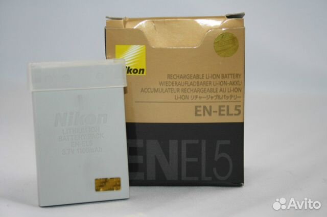 Аккумулятор Nikon новый EN-EL8 и EN-EL5 Аккумулятор Nikon новый EN-EL8 и EN-EL5