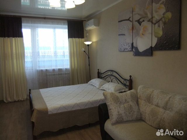 

1-к. квартира, 42 м², 2 кровати