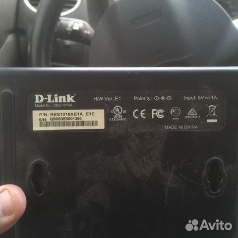 Switch d-link DES-1008a 1016a 1024d