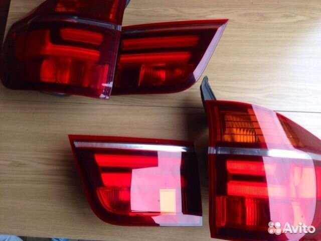 Фонари рестайлинг BMW X5 E70 новые