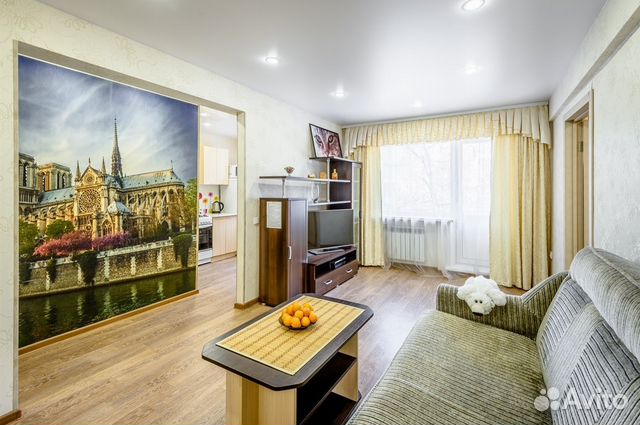 

2-к. квартира, 57 м², 2 кровати