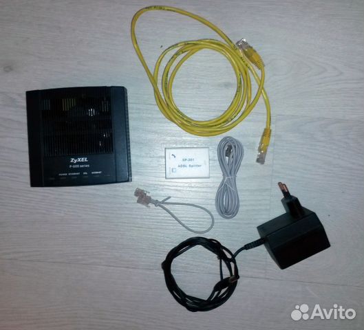 Модем zyxel P660RT2 adsl2