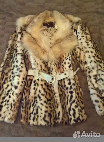 Шуба (полушубок) кролик новая