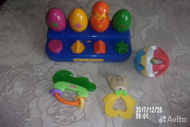 Пакетами игрушки для самых малышей, Неваляшки