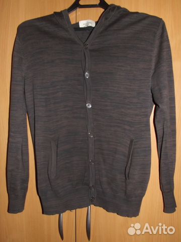 Кардиганы sela размер М, цвет коричневый