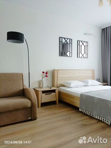 

1-к. квартира, 38 м², 2 кровати