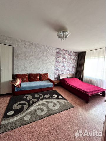

1-к. квартира, 42 м², 3 кровати