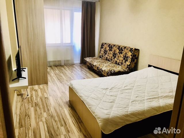

1-к. квартира, 40 м², 2 кровати