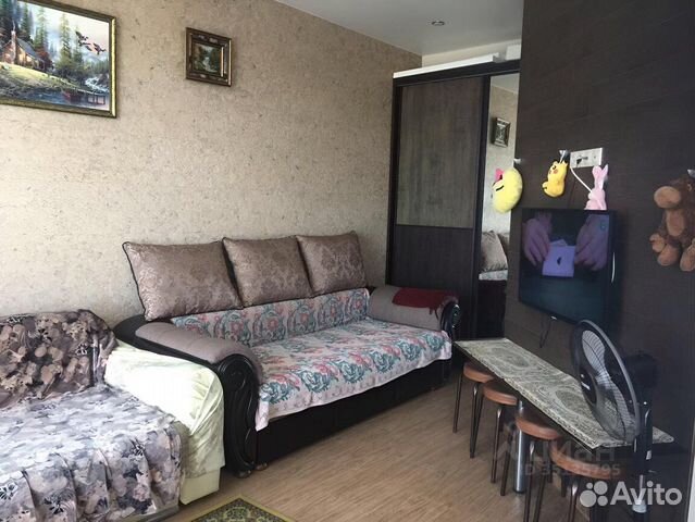 

Квартира-студия, 45 м², 2 кровати