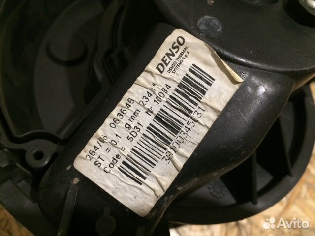 Мотор печки Opel Corsa D Denso DEA20010 Мотор печки Opel Corsa D Denso DEA20010