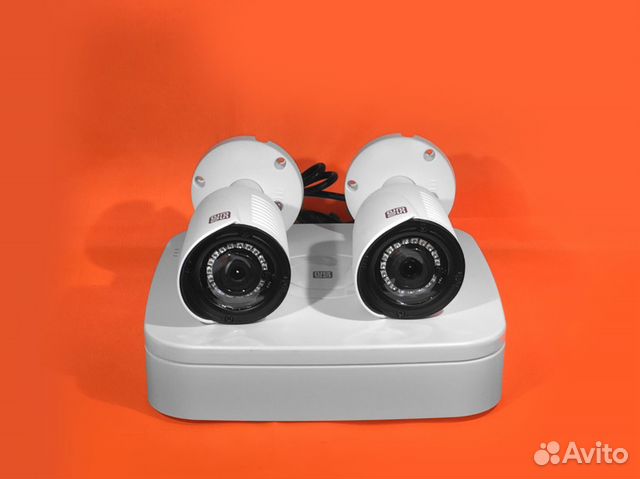 Видеонаблюдение - Комплект на 2 уличные камеры Видеонаблюдение - Комплект на 2 уличные камеры
