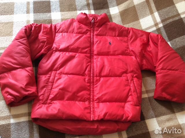 Куртка пуховик Ralph Lauren на 10-13 лет