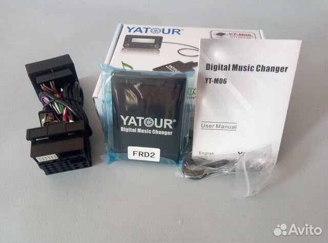 Yatour USB-AUX адаптеры новые на разные авто