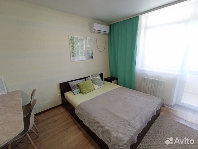 

Квартира-студия, 34 м², 2 кровати