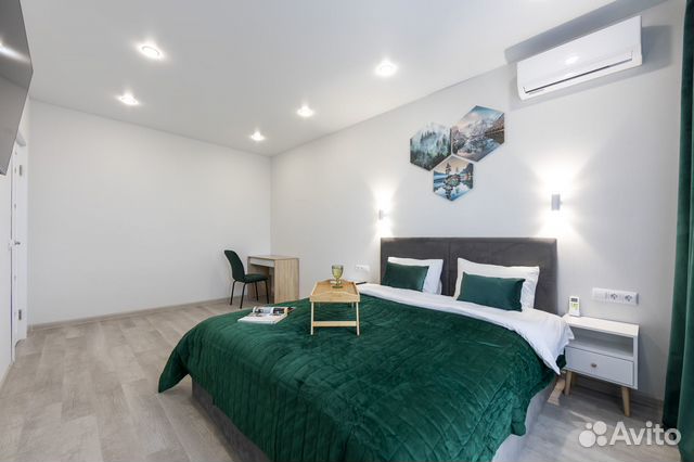 

1-к. квартира, 45 м², 3 кровати