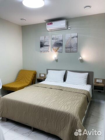 

Квартира-студия, 18 м², 2 кровати