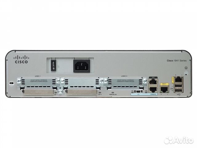 Маршрутизатор Cisco 1941/K9 Гарантия Нал. Б.Н