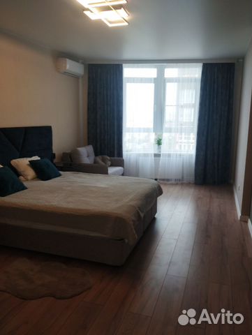 

1-к. квартира, 45 м², 3 кровати
