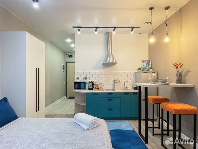 

Квартира-студия, 26 м², 2 кровати