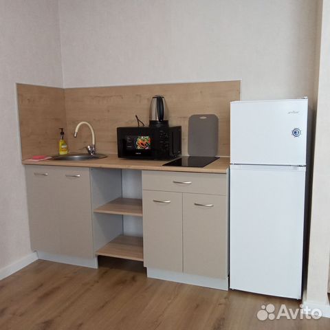 

Квартира-студия, 35 м², 2 кровати
