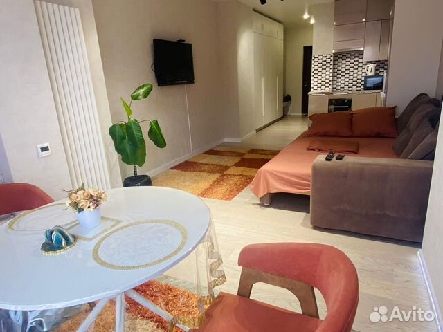 

Квартира-студия, 35 м², 1 кровать