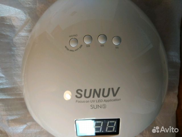 Лампа для маникюра Sun 5 Led Uv 48 Вт сушит все Лампа для маникюра Sun 5 Led Uv 48 Вт сушит все