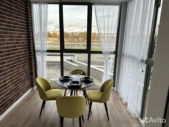 

Квартира-студия, 42 м², 2 кровати
