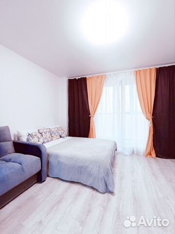 

Квартира-студия, 29 м², 2 кровати