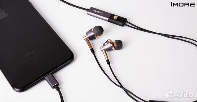 Наушники Xiaomi 1More E1001Triple Drive inEar gold Наушники Xiaomi 1More E1001Triple Drive inEar gold