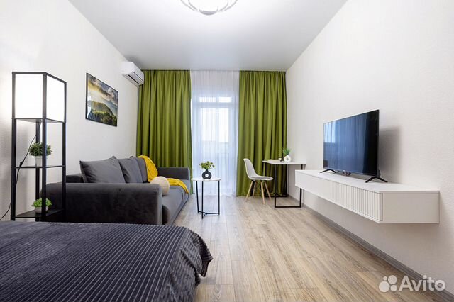 

1-к. квартира, 40 м², 2 кровати